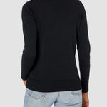 Long Sleeve Choker Top Lightweight Vee Cardigan Sweater