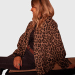 Carolina | Chic Leopard Print Jacket