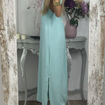 Laura Green Halter Neck Shift Dress