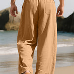 KZZ Men's Retro Summer Casual Trousers