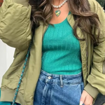 Oversized Bomber Loose Biker Jacket