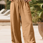 KZZ Men's Retro Summer Casual Trousers