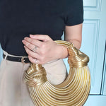 Geometric Zipper Handbags