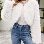 Faux Fur Warm Short Jacket Coat