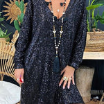 Forget Me Not Sequin Loose Mini Dress