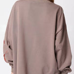 Halloween Witch Sequined Sweater Loose Casual Top
