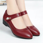 Heather | Elegant Half Shoes with Medium Heel