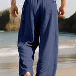 KZZ Men's Retro Summer Casual Trousers
