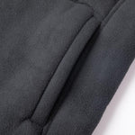 KZZ Men's Winter Outdoor Fleece Vest Sleeveless Jacket Thickly Padded Lined
