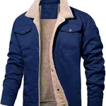 Cooper™ | Classic Warm Sherpa-Lined Trucker Jacket