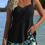 Alice | Floral Two-Piece Beach Tankini