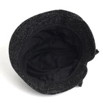 Women's Woven Bow Bucket Hat | Soft Winter Style
