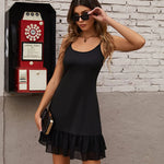 Nadorine Women's Adjustable Spaghetti Strap Cami Under Dress