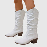 Samantha | Brown Western Boots