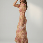 Vianne | Gentle High Neck Maxi Dress