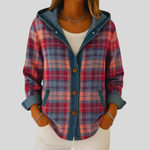 Hildred | Hooded Plaid Shacket