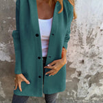 Alaina | Hoodie Jacket with Buttons