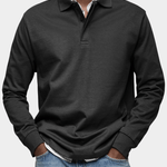 Harold | Long-Sleeve Knit Polo
