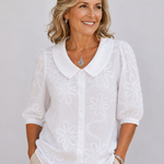 Fiora™ │ Elegant Floral Blouse