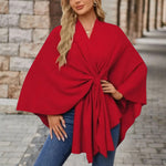 Aliana | Elegant Poncho Sweater