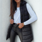 Sawyer | Sleek Hooded Puffer Vest
