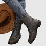 Yamel | Comfortable Side-Zip Leather Boots