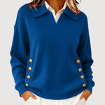 Kendra | Elegant Buttoned Sweater