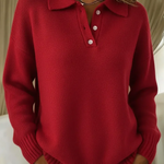Perla | Knitted Polo Sweater