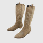 Lucy | Charm Leather Boots