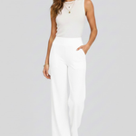 Sophie Wallace | High-Waisted Wide-Leg Trousers For Women