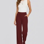 Sophie Wallace | High-Waisted Wide-Leg Trousers For Women