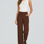 Sophie Wallace | High-Waisted Wide-Leg Trousers For Women