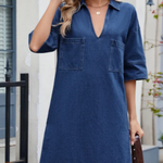 Jade | Casual Denim Dress