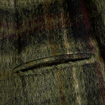 Retro Plaid Long Tweed Coat