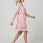 Kirax | Clean Layered Knee Length Dress