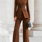 Avery | Elegant Blazer & Pants Suit Set