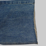 High Waisted Straight Leg Gradient Split-Joint Jean Pants Bottoms
