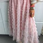 Midi Rock Fifth Avenue Lace Skirt