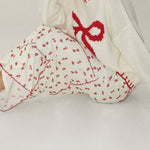 Rosalia Red Bows Knit Sweater