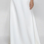 Batwing Sleeves Solid Color Split-Joint V-Neck Evening Dresses Maxi Dresses