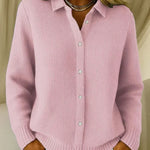 Katrina | Textured Knit Button Cardigan