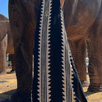 Take A Trip Ethnic Print Backless A-line Maxi Dress