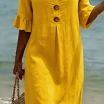 Amaia | Elegant linen dress