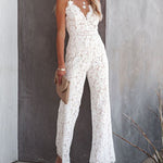 Glimpse Of Glam Lace Jumpsuit Wedding  Bridal romper