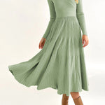 Irregular Ladies Solid Color Wool Knit Skirt Knitted Skirt