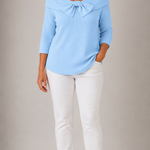 Giana™ | Women's Bow Neck Knit Jumper