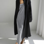 Shirt Dress Lightweight Button Maxi Dress