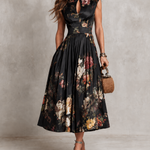 Mianna | Keyhole Pleated Satin