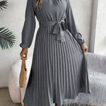 Lauren Ryan | Pleated Midi Dress For Women