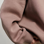 Solid Color Loose Sweatshirt Street Style Oversize Polar Fleece Pullover